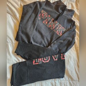 PINK Victoria's Secret Leggings and Sweatshirt